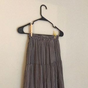 NWOT Ruffled maxi skirt from Anthropologie